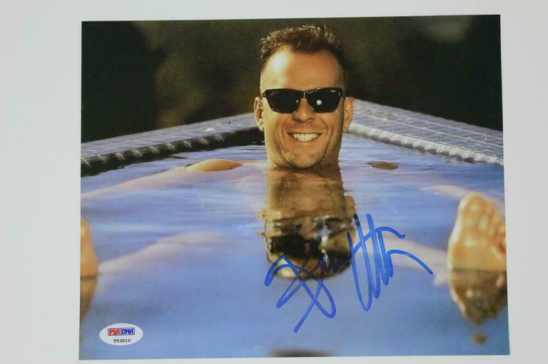 BRUCE WILLIS SIGNED AUTOGRAPH 8x10 PHOTO -PULP FICTION JOHN MCCLANE DIE ...