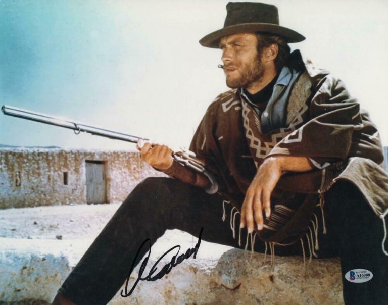 CLINT EASTWOOD SIGNED AUTOGRAPH 11×14 PHOTO – DITY HARRY, HOLLYWOOD ICON BECKETT  COLLECTIBLE MEMORABILIA