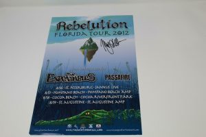 MARLEY D WILLIAMS REBELUTION SIGNED AUTOGRAPH TOUR CONCERT POSTER FLORIDA 2012 B  COLLECTIBLE MEMORABILIA
