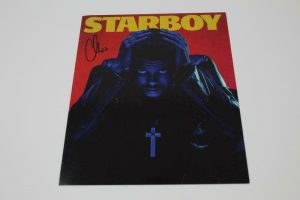 THE WEEKND SIGNED AUTOGRAPH STARBOY 8X10 PHOTO – BEAUTY BEHIND THE MADNESS  COLLECTIBLE MEMORABILIA