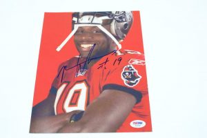 MIKE WILLIAMS SIGNED AUTOGRAPH 8×10 PHOTO – NFL FOOTBALL SYRACUSE BUCCANEERS PSA  COLLECTIBLE MEMORABILIA