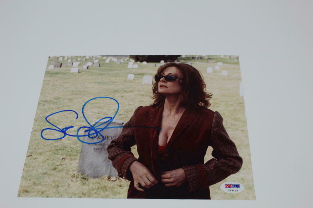 SUSAN SARANDON SIGNED AUTOGRAPH X PHOTO HOT THE CLIENT ROCKY HORROR PSA Collectible