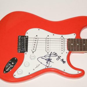 ARNEL PINEDA SIGNED AUTOGRAPH FENDER BRAND ELECTRIC GUITAR - JOURNEY, ECLIPSE COLLECTIBLE MEMORABILIA