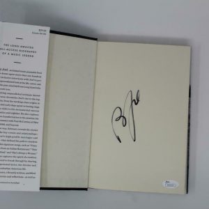 BILLY JOEL SIGNED AUTOGRAPH BIOGRAPHY BOOK - PIANOMAN, THE STRANGER JSA Collectible Memorabilia