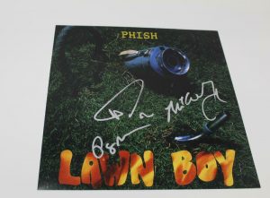 PHISH X3 SIGNED AUTOGRAPH LAWN BOY LP ALBUM FLAT TREY ANASTASIO, MIKE, PAGE  COLLECTIBLE MEMORABILIA