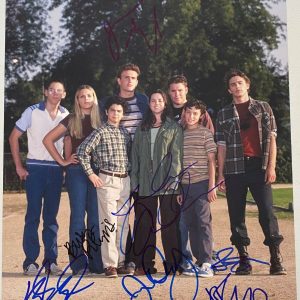 "Freaks and Geeks" Cast AUTOGRAPHS Signed 11x14 Photo - Franco, Rogen +4 ACOA Collectible Memorabilia