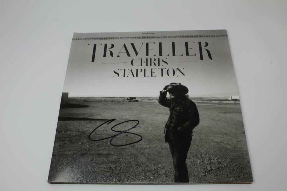 CHRIS STAPLETON SIGNED AUTOGRAPH ALBUM VINYL RECORD B - COUNTRY ...