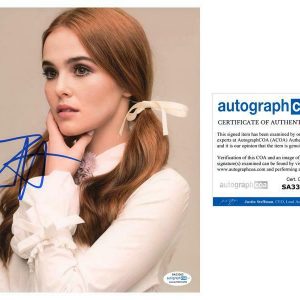 Zoey Deutch "The Politician" AUTOGRAPH Signed 8x10 Photo ACOA Collectible Memorabilia