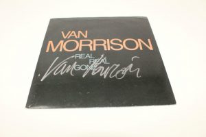 VAN MORRISON SIGNED AUTOGRAPH ALBUM VINYL RECORD – REAL REAL GONE, VERY RARE  COLLECTIBLE MEMORABILIA