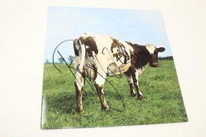 ROGER WATERS SIGNED AUTOGRAPH ALBUM VINYL RECORD -PINK FLOYD ATOM HEART MOTHER B  COLLECTIBLE MEMORABILIA