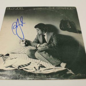 BILLY JOEL SIGNED AUTOGRAPH ALBUM VINYL RECORD - THE STRANGER, 52ND STREET STAR Collectible Memorabilia