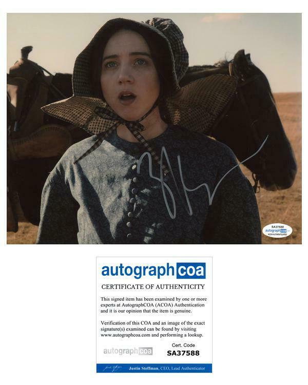 Zoe Kazan "The Ballad of Buster Scruggs" AUTOGRAPH Signed 8x10 Photo