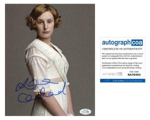 LAURA CARMICHAEL “DOWNTON ABBEY” AUTOGRAPH SIGNED 8×10 PHOTO E ACOA  COLLECTIBLE MEMORABILIA