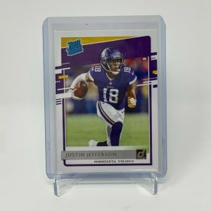 2020 PANINI DONRUSS JUSTIN JEFFERSON RATED ROOKIE NO. #313 MINNESOTA VIKINGS COLLECTIBLE MEMORABILIA