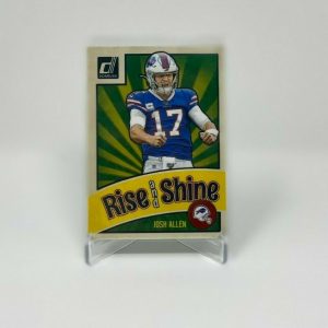 2020 PANINI DONRUSS JOSH ALLEN RISE AND SHINE MAGNET CARD #2 BUFFALO BILLS Collectible Memorabilia