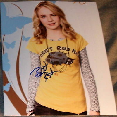 BRITTANY ROBERTSON SIGNED 