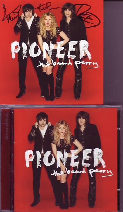 THE BAND PERRY KIMBERLY NEIL & REID Signed CD w/ Hologram COA Collectible Memorabilia
