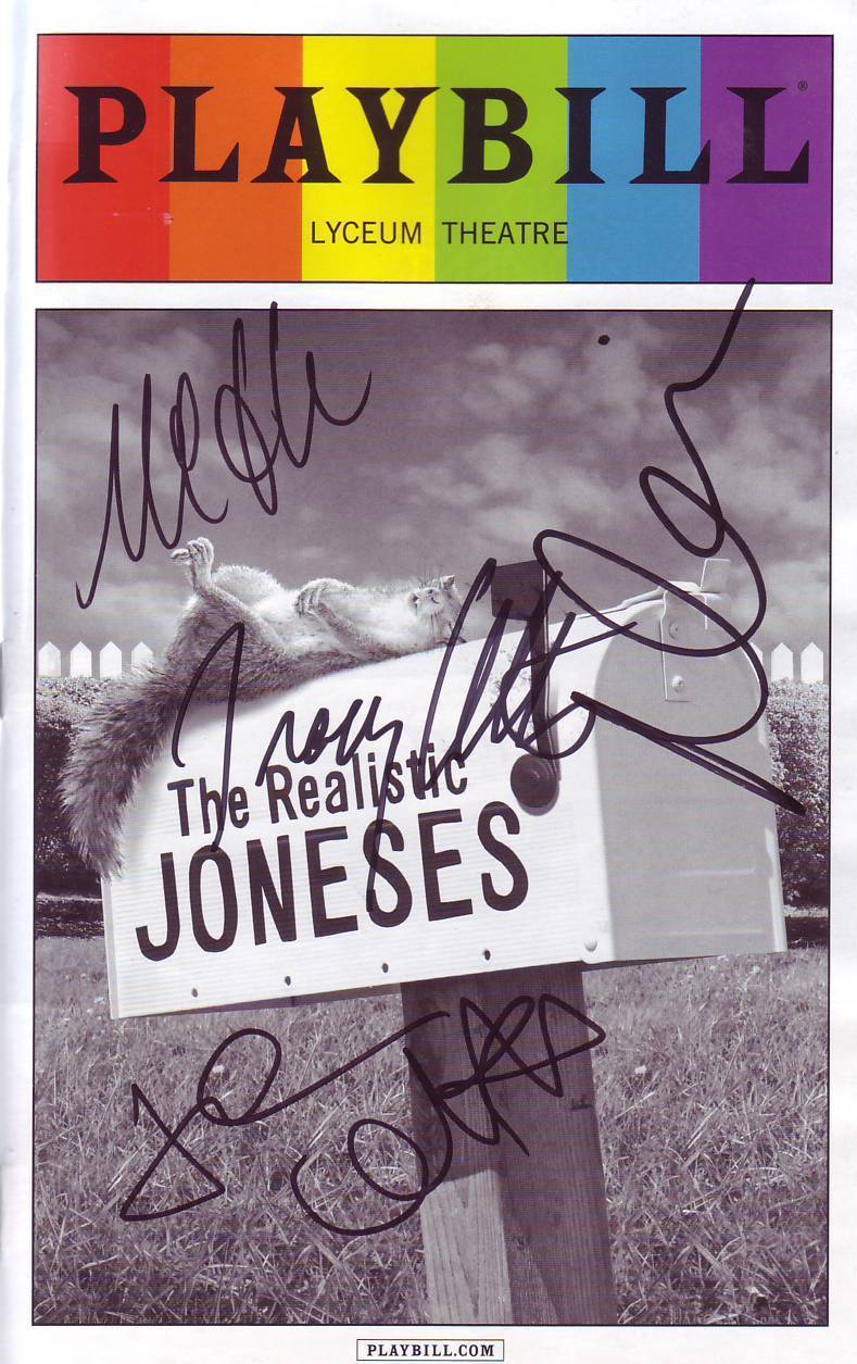 MICHAEL C. HALL TONI COLLETTE MARISA TOMEI TRACY Signed Playbill w/ Hologram COA Collectible Memorabilia