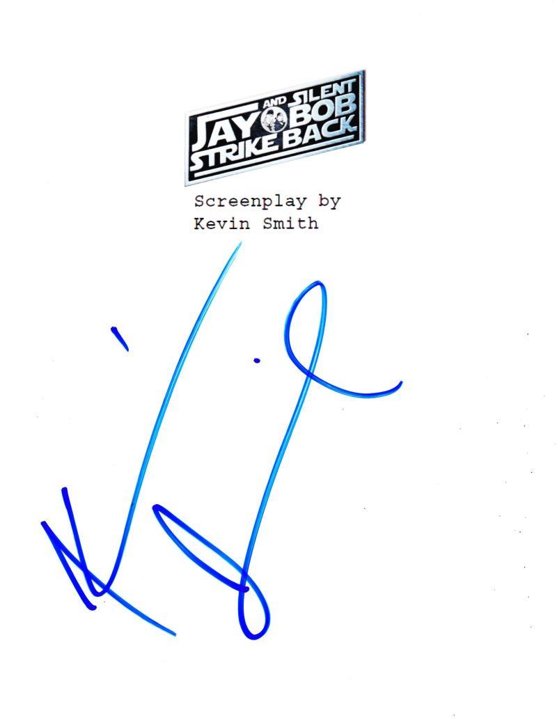KEVIN SMITH SIGNED JAY AND SILENT BOB STRIKE BACK FULL SCRIPT AUTOGRAPH COA Collectible Memorabilia
