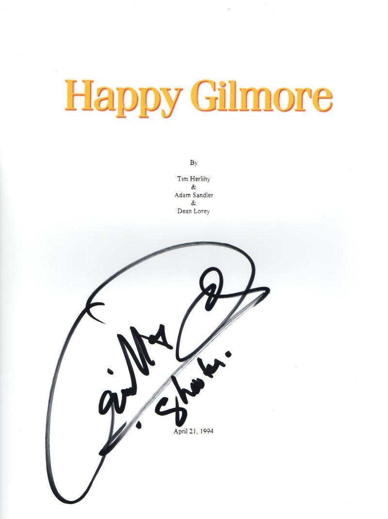 CHRISTOPHER MCDONALD SIGNED HAPPY GILMORE FULL 105 PAGE SCRIPT AUTOGRAPH COA Collectible Memorabilia