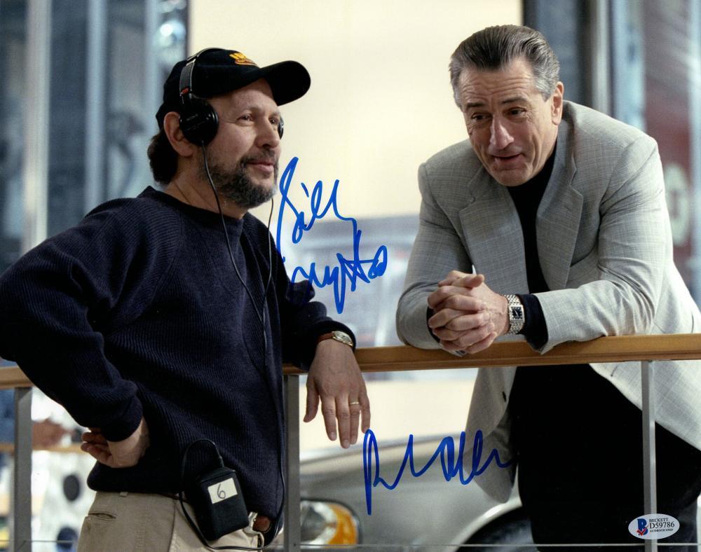 ROBERT DENIRO BILLY CRYSTAL SIGNED 11X14 PHOTO ANALYZE THIS AUTOGRAPH BECKETT Collectible Memorabilia