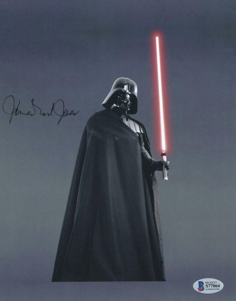 JAMES EARL JONES SIGNED 8X10 PHOTO STAR WARS DARTH VADER AUTOGRAPH BECKETT COA Collectible Memorabilia