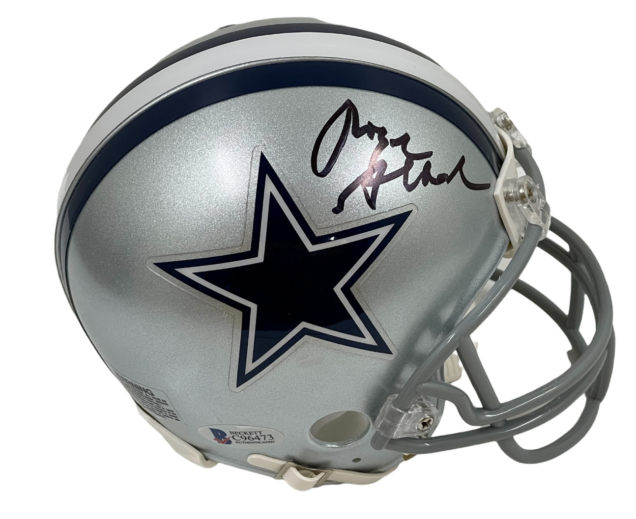 ROGER STAUBACH SIGNED MINI HELMET DALLAS COWBOYS AUTHENTIC AUTOGRAPH BAS COA Collectible Memorabilia