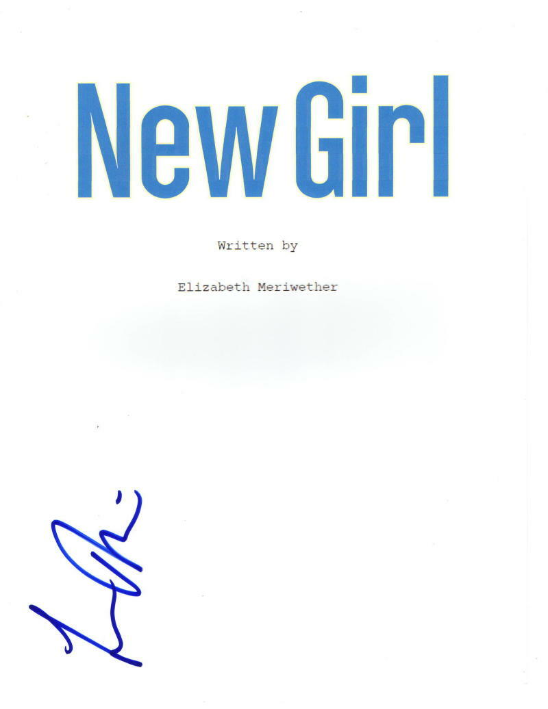LAMORNE MORRIS SIGNED THE NEW GIRL PILOT EPISODE SCRIPT AUTHENTIC AUTOGRAPH COA Collectible Memorabilia