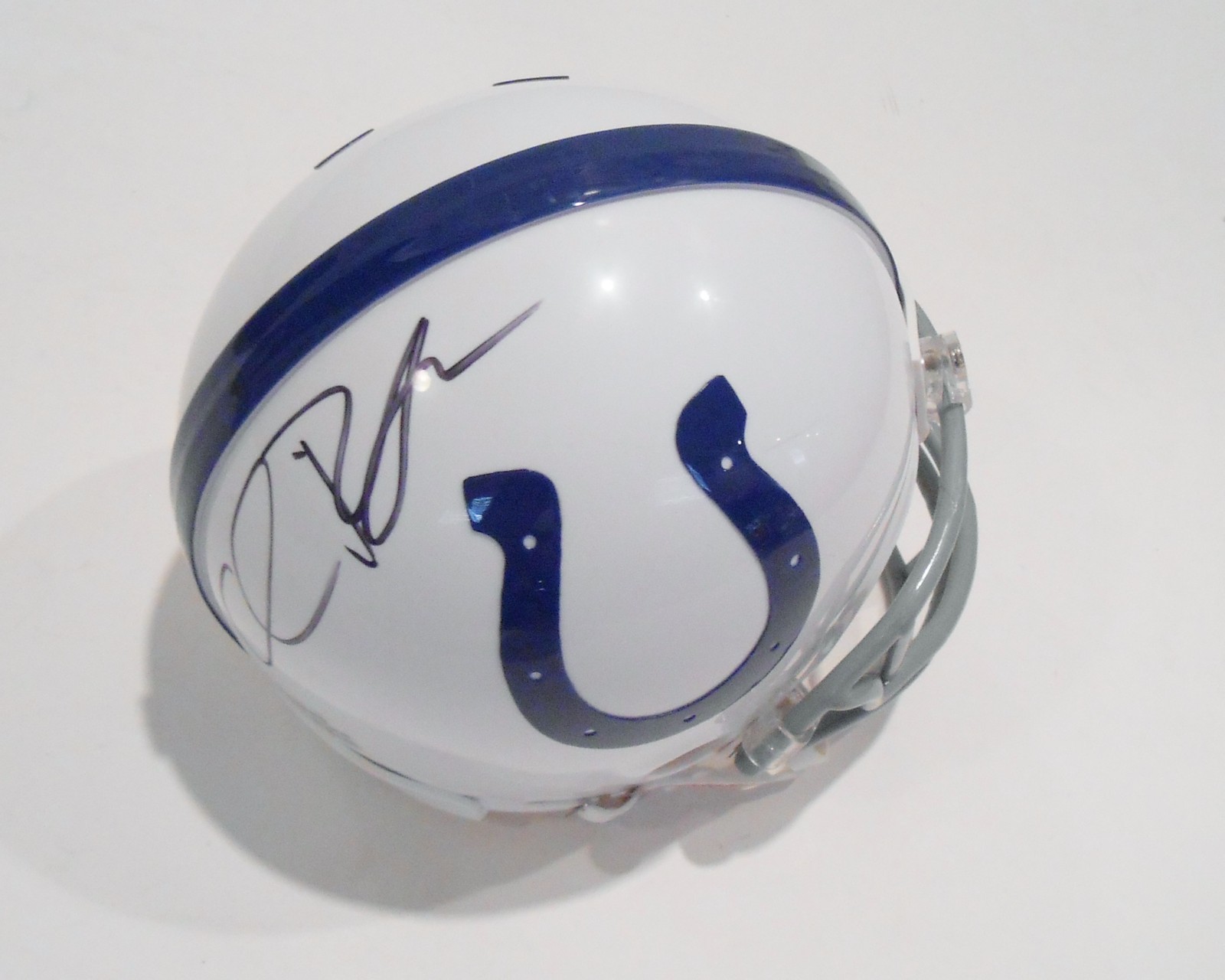 Chuck Pagano Signed Indianapolis Colts Mini Helmet w/COA #1 Chuck Strong Collectible Memorabilia