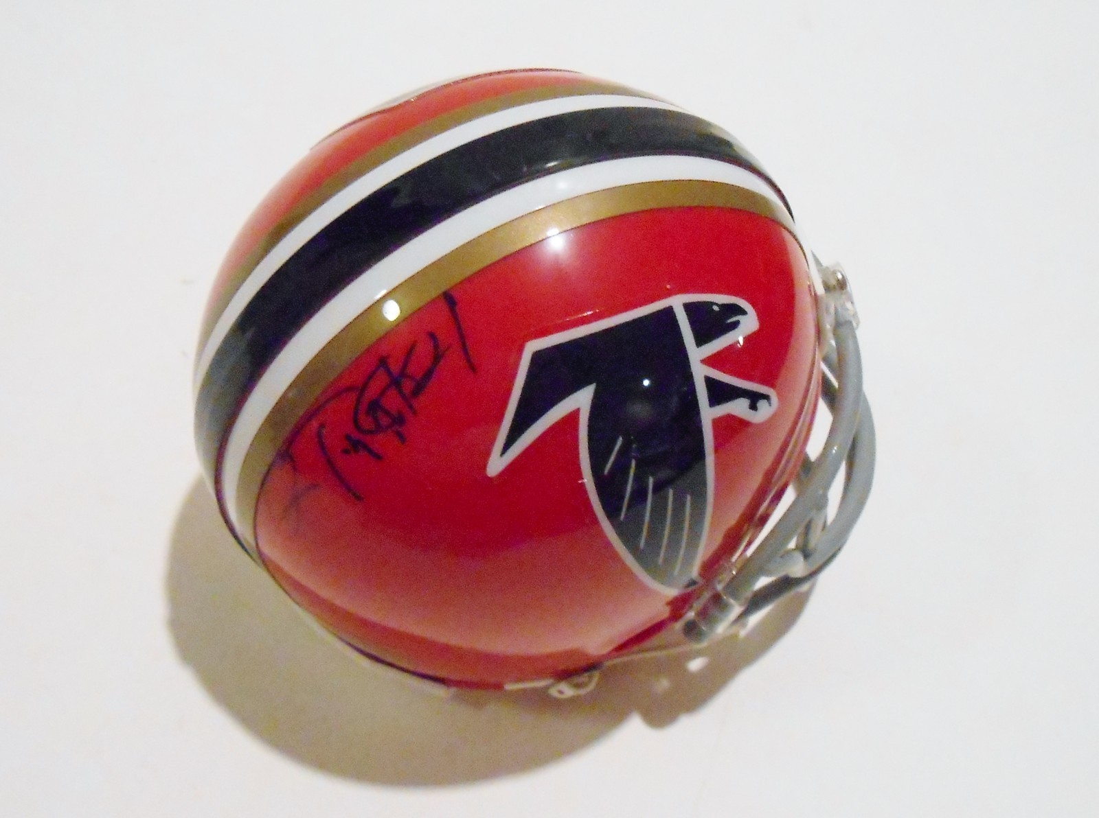 Desmond Trufant Signed Atlanta Falcons Mini Helmet w/COA 2013 Football Collectible Memorabilia