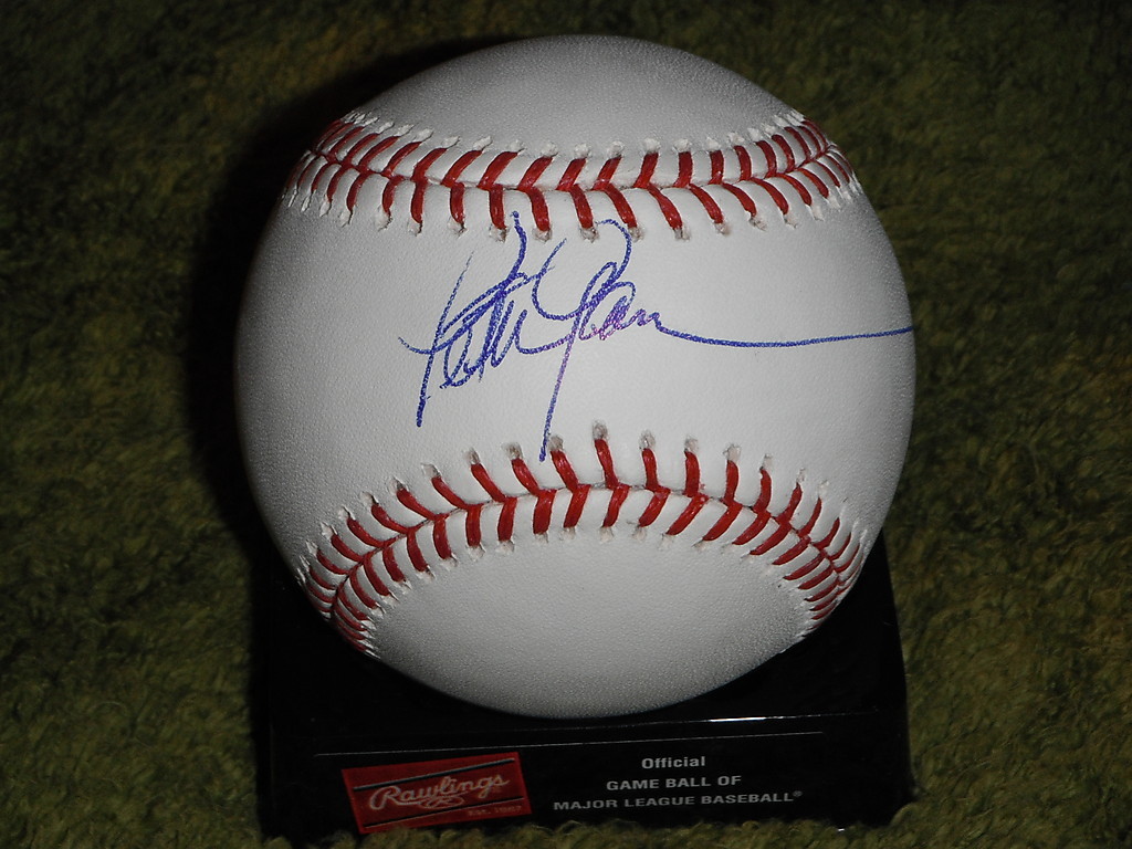 ESPN HALL OF FAMER PETER GAMMONS SIGNED OML BASEBALL Collectible Memorabilia