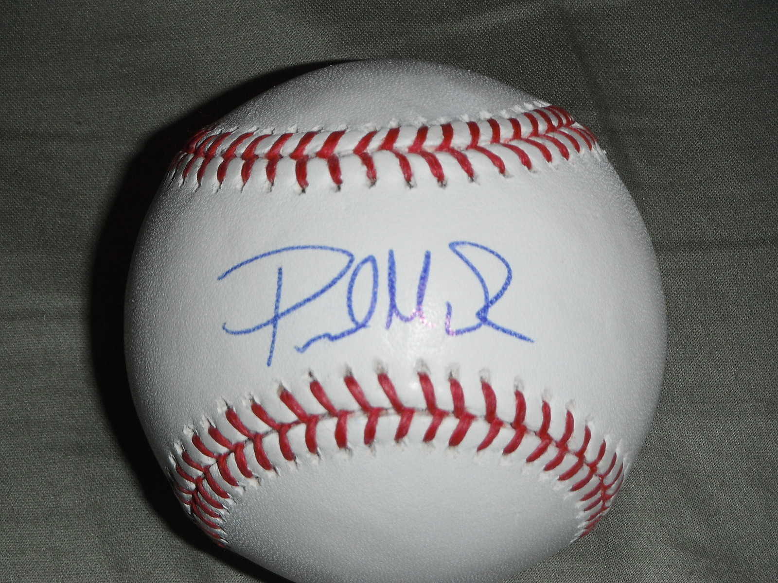 ATLANTA BRAVES PAUL MAHOLM SIGNED OML BASEBALL Collectible Memorabilia