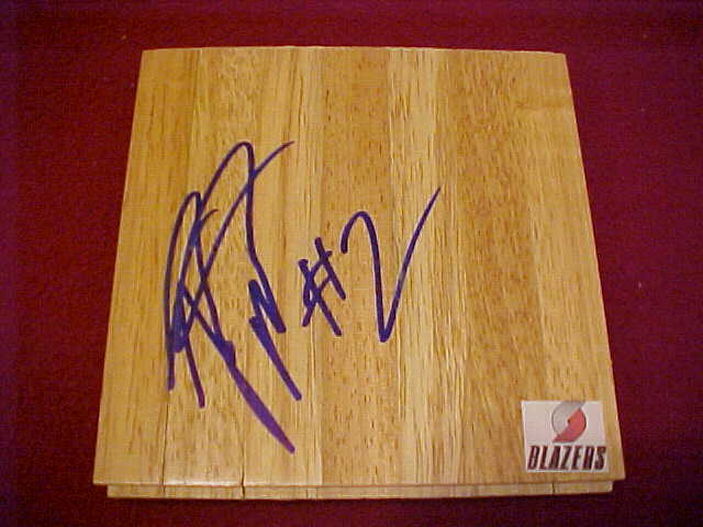 PORTLAND BALZERS MARK BRYANT SIGNED FLOOR TILE RARE LOOK Collectible Memorabilia