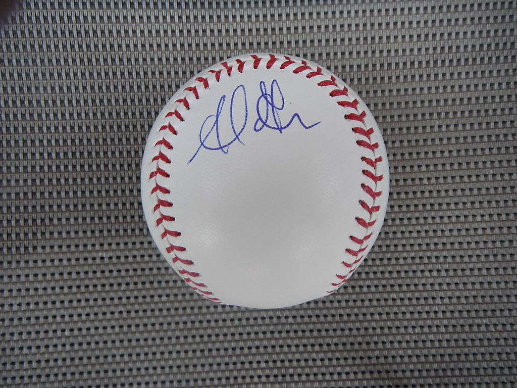 BOSTON RED SOX ADRIAN GONZALEZ SIGNED OML BASEBALL Collectible Memorabilia