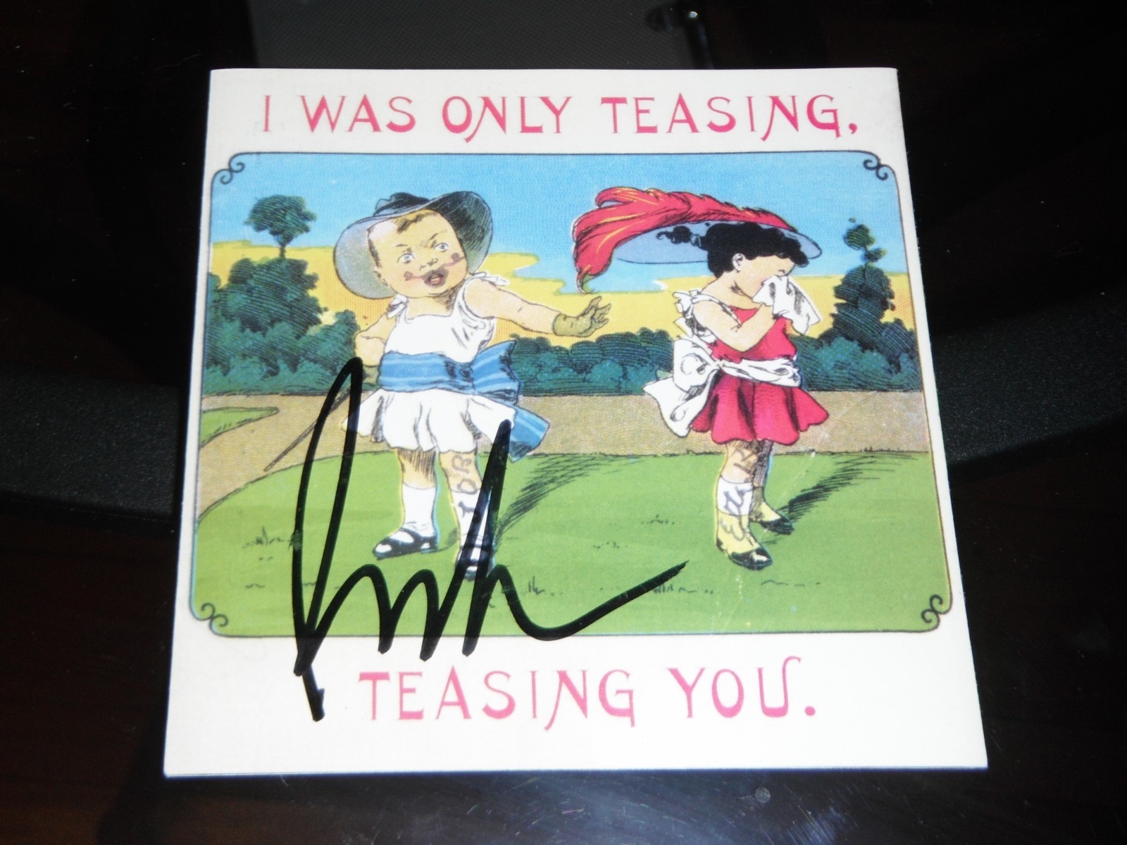 BECK SIGNED STEREOPATHETIC SOULMANURE CD COVER WITH CD INCLUDED Collectible Memorabilia