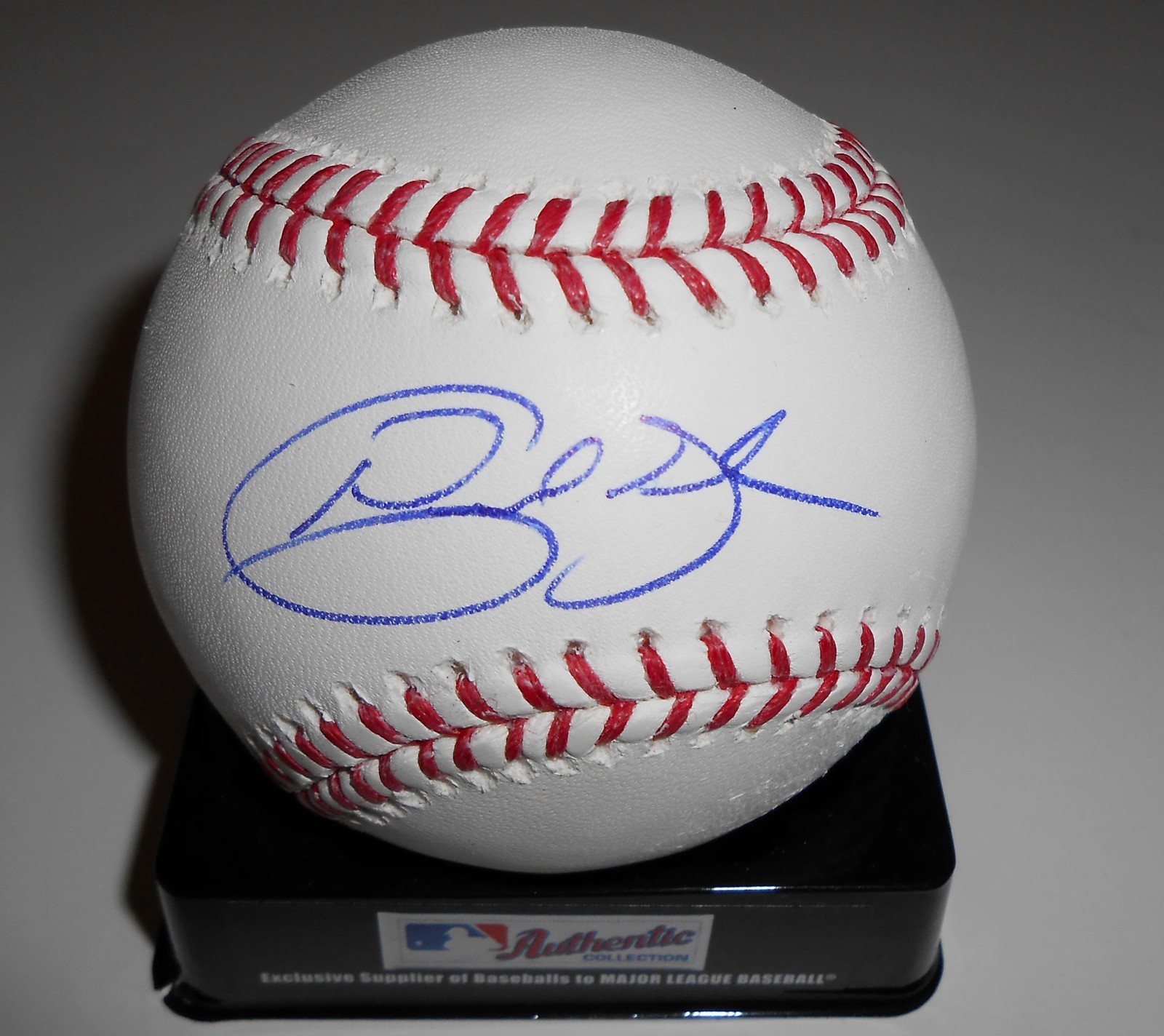 Ceasar Puello Signed Official Major League Game Baseball w/COA Mets Collectible Memorabilia