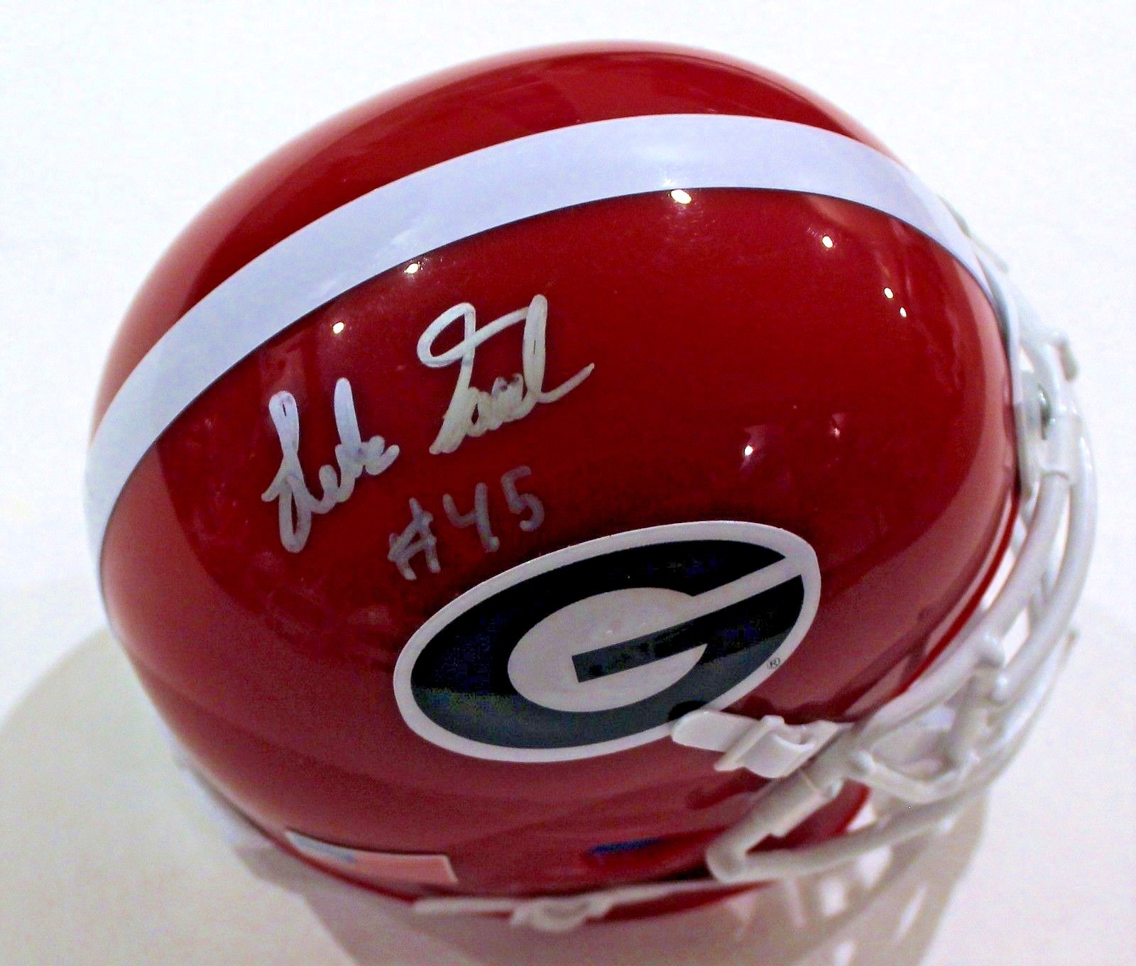 Luke Ford Signed Georgia Bulldogs Mini Football Helmet w/COA C 2018 Collectible Memorabilia