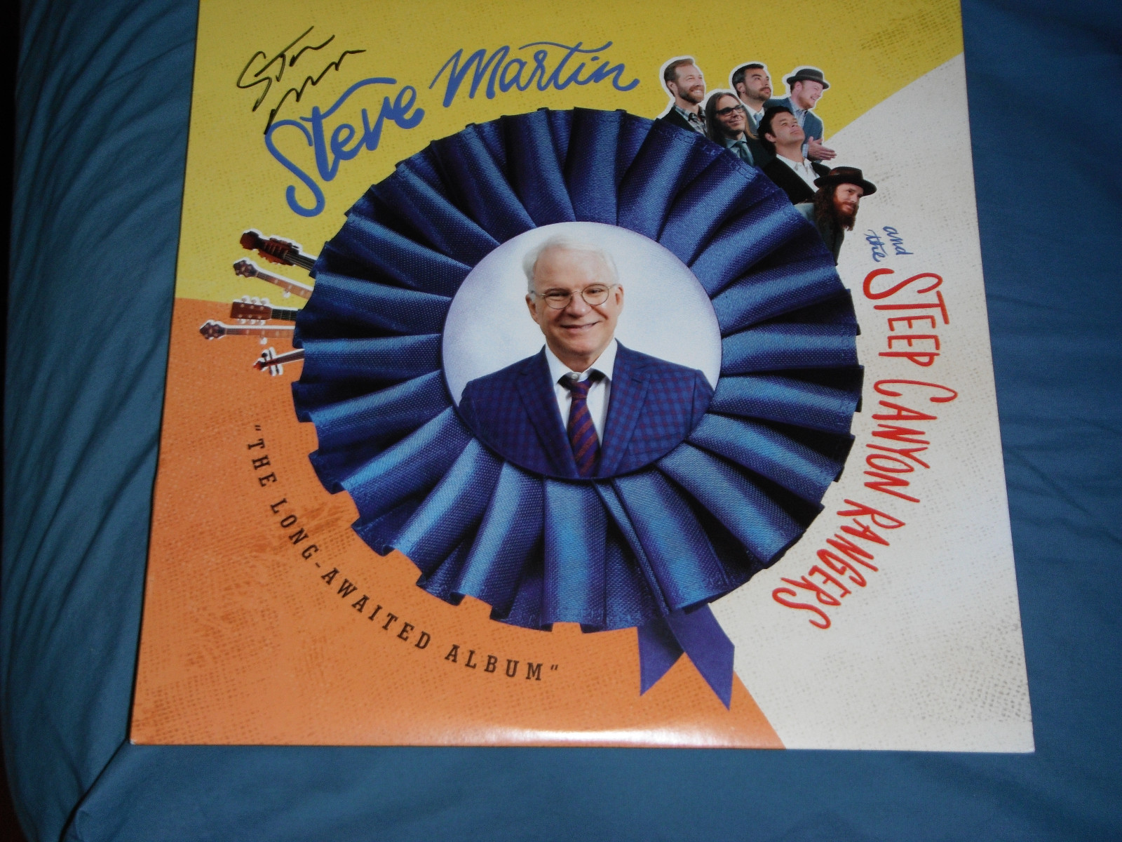 STEVE MARTIN AND THE STEEP CANYON RANGERS SIGNED THE LONG AWAITED ALBUM VINYL 4C Collectible Memorabilia