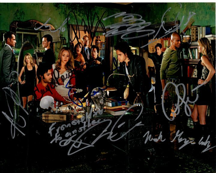 HEROES signed autographed CAST photo HAYDEN MILO SENDHIL MASI ADRIAN + 5 RARE! Collectible Memorabilia
