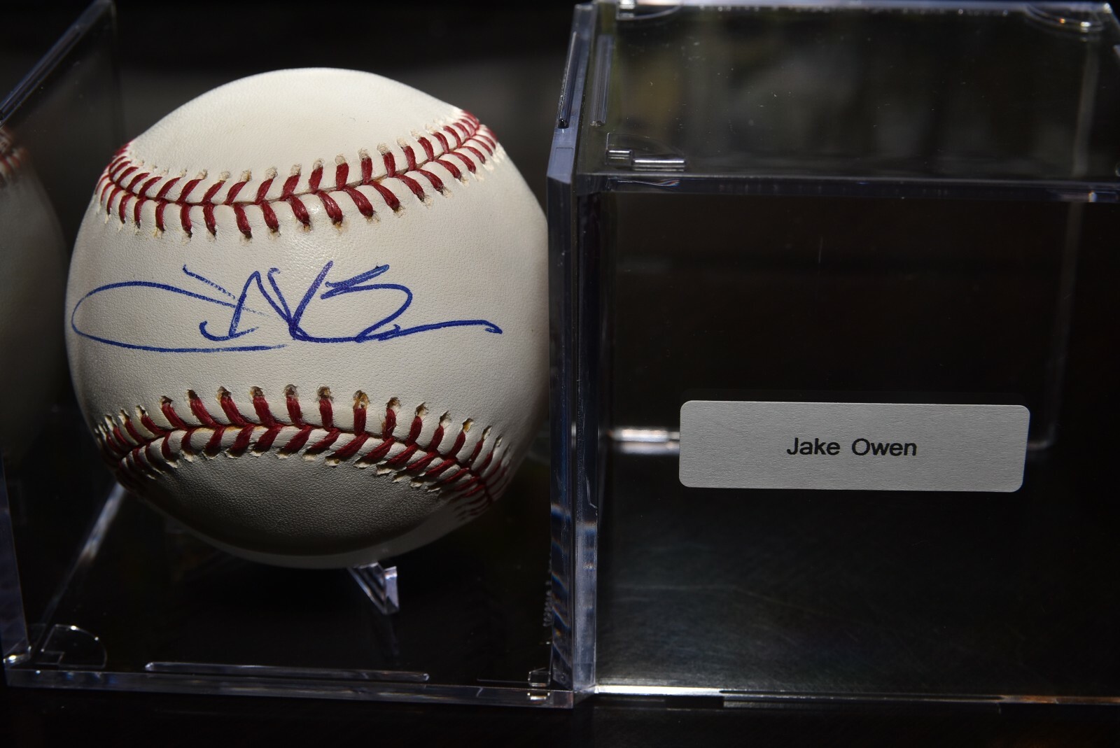 JAKE OWEN signed autographed RAWLINGS baseball Collectible Memorabilia