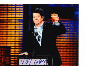 JEFF ROSS SIGNED CHEERS ON STAGE 8X10  COLLECTIBLE MEMORABILIA