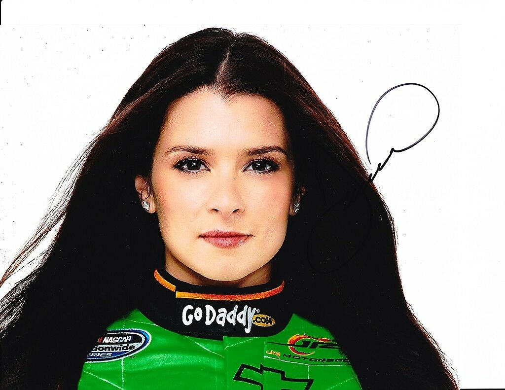 Nascar Star Danica Patrick Signed Go Daddy 8x10 Collectible Memorabilia Autographia 