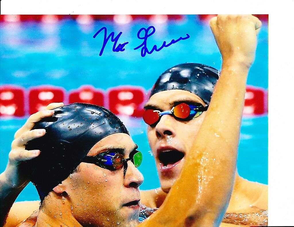 2012 USA GOLD MEDAL OLYMPIC SWIMMER MATT GREVERS SIGNED 8X10 ...