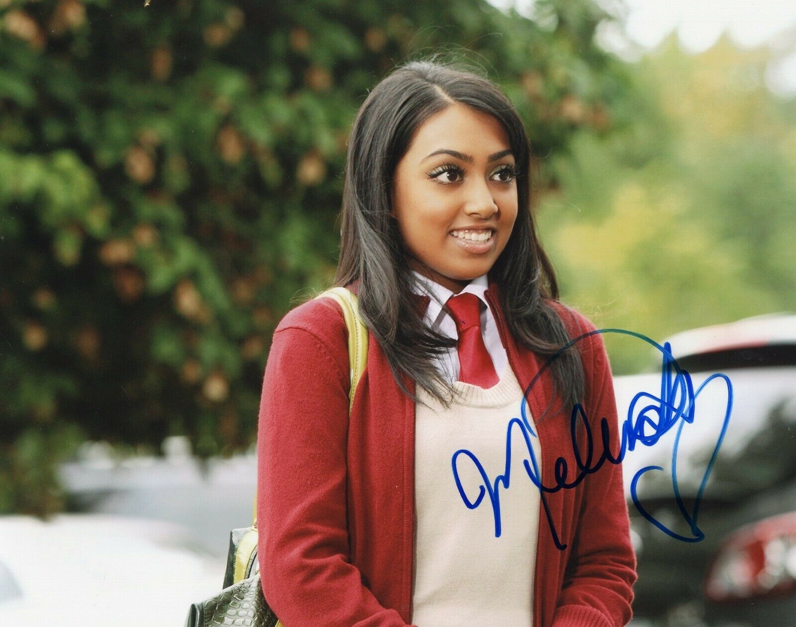 Melinda Shankar Signed 8x10 Photo w/COA Degrassi Alli Bhandari #1