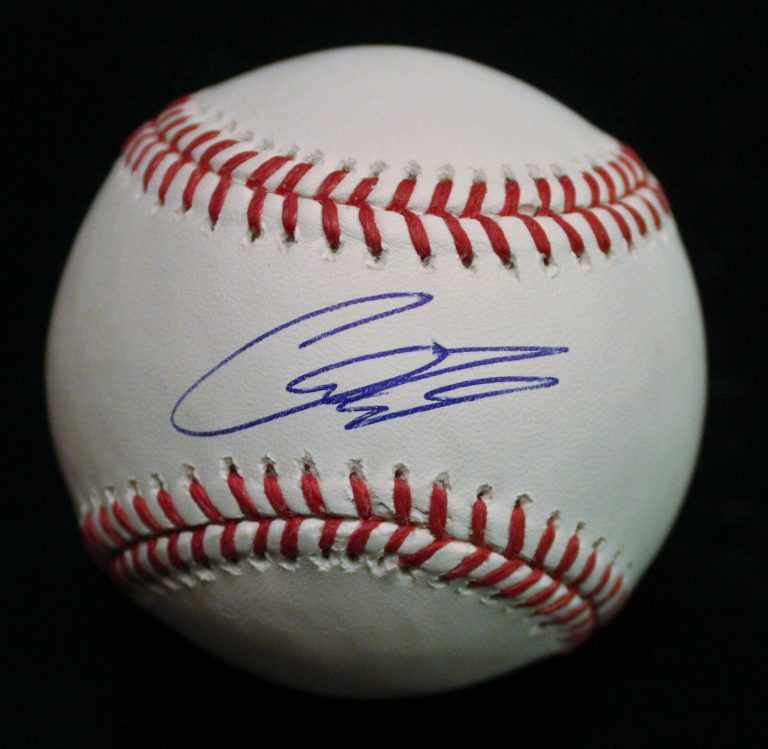 CHRIS SHAW SIGNED OFFICIAL MAJOR LEAGUE BASEBALL W/COA SAN FRANCISCO GIANTS  COLLECTIBLE MEMORABILIA