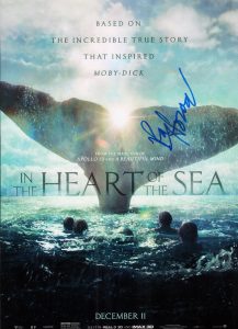 RON HOWARD SIGNED 12×18 POSTER W/COA AUTHENTIC IN THE HEART OF THE SEA  COLLECTIBLE MEMORABILIA