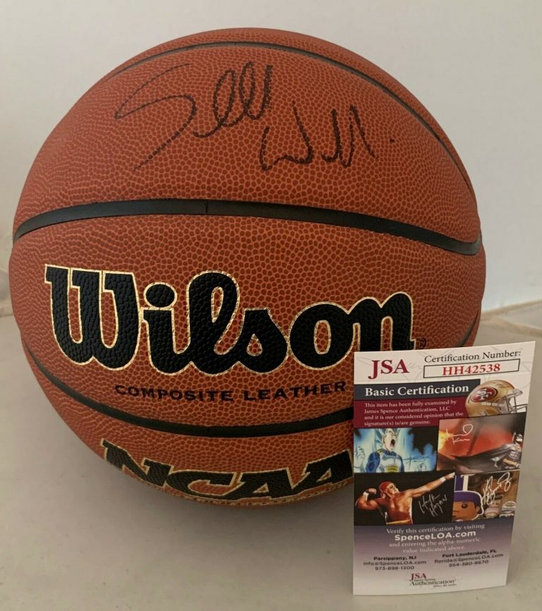 SHELDEN WILLIAMS DUKE BLUE DEVILS SIGNED F/S NCAA BASKETBALL AUTOGRAPHED JSA  COLLECTIBLE MEMORABILIA
