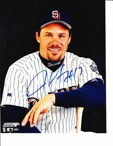 JIM LEYRITZ SAN DIEGO PADRES SIGNED 8X10 Collectible Memorabilia ...