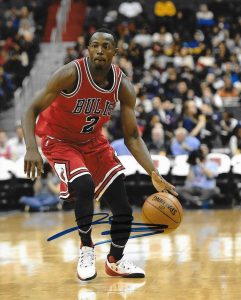 JERIAN GRANT SIGNED CHICAGO BULLS 8×10 PHOTO AUTOGRAPHED 2  COLLECTIBLE MEMORABILIA