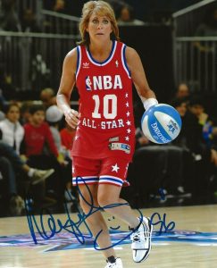 NANCY LIEBERMAN TEAM USA SIGNED ALL STAR GAME 8×10 PHOTO AUTOGRAPHED HOF  COLLECTIBLE MEMORABILIA
